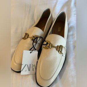 Zara Loafers new with tags, never worn
